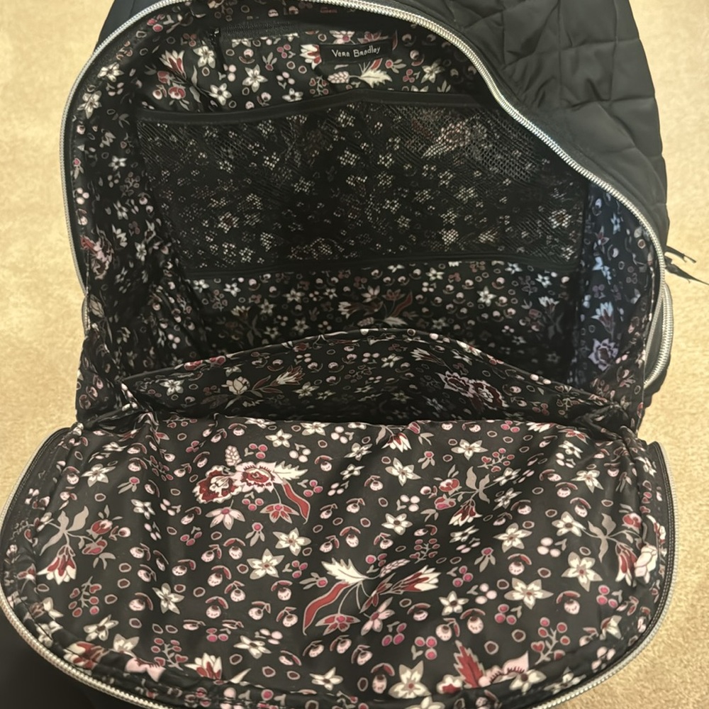 Vera Bradley Black Commuter Backpack - image 8